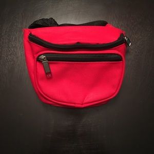 Red Fanny Pack